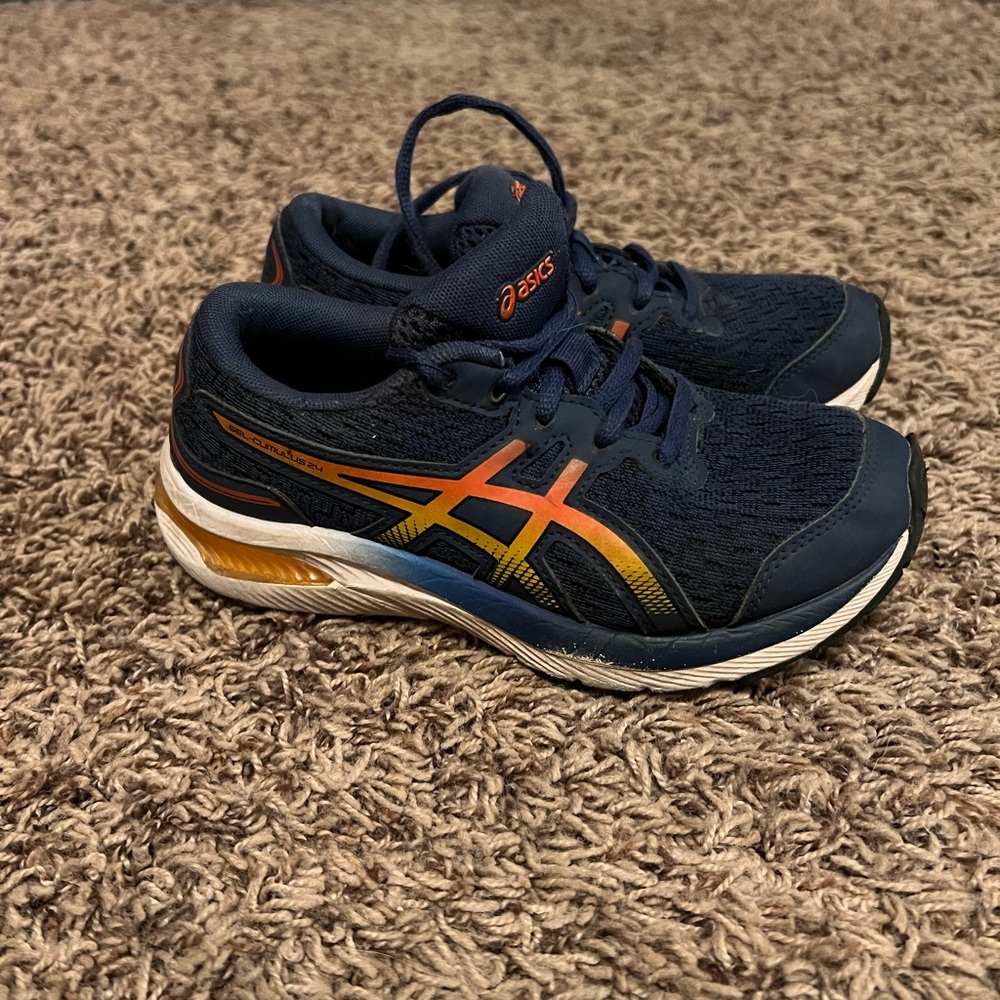 Boys ASICS running shoe